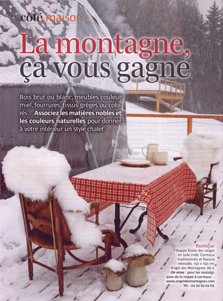 Article pelerin magazine fevrier 2011