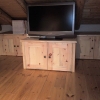 le banc fustier : meuble tv et aménagement sous pente en arolle