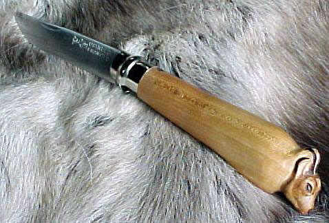 Le banc fustier : Opinel chamois